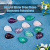 12Pcs 3 Styles Natural Mixed Stone Cabochons G-DC0001-15-4