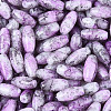Baking Paint Glass Seed Beads SEED-N008-06E-3