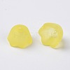 Transparent Acrylic Beads Caps X-PL543-2-3