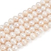 Natural Cultured Freshwater Pearl Beads Strands PEAR-I007-07X-07A-2