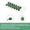 Resin Mini Grass Tufts AJEW-WH20120-10A-02-3