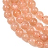 Natural Sunstone Beads Strands G-G342-A01-4.5mm-4