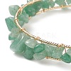Natural Gemstone Beads Bracelets BJEW-JB09043-4