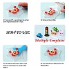 DIY 36 Colors 14000Pcs 4mm PVA Round Water Fuse Beads Kits for Kids DIY-Z007-53-3