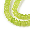 Dyed Natural White Jade Beads Strands X-G-T139-59A-12-3