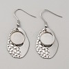 304 Stainless Steel Geometry Dangle Earring Settings FIND-WH0032-74P-03-1