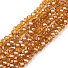 Electroplate Glass Beads Strands EGLA-A044-T1mm-A04-1