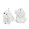 Flocky Resin Pendants FIND-A052-06J-2