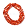 Cubic Zirconia Bead Strands ZIRC-P109-01B-05-4
