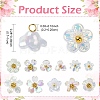 110Pcs 11 Styles Acrylic Charms PALLOY-YW00211-3