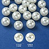 ABS Plastic Imitation Pearl Beads MACR-YW0002-18mm-82-3