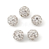 Grade A Rhinestone Pave Disco Ball Beads RB-Q100-12-3