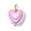 Opaque Acrylic Pendants PALLOY-JF04352-02-3