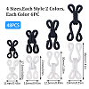 Cloth Clover Brass Buckles DIY-GF0001-75-2