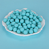 Round Silicone Focal Beads SI-JX0046A-46-3