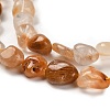Natural Quartz Beads Strands G-P497-01E-57-4