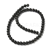 Natural Ice Obsidian Beads Strands G-P590-A01-6mm-03-5