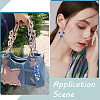 30Pcs Resin Evil Eye European Beads RESI-SC0006-12-4