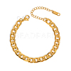 7.1MM Stainless Steel Curb Chain Bracelets for Unisex OZ3684-5-2