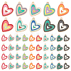 ARRICRAFT 40Pcs 10 Styles Alloy Enamel Pendants ENAM-AR0001-37-1