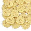 4-Hole Cellulose Acetate(Resin) Buttons BUTT-S023-12B-02-1