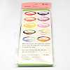 22 Colors 10MM Wide Quilling Paper Strips X-DIY-R025-06-6