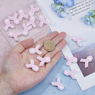 16Pcs Silicone Focal Beads SIL-DC0001-57-1