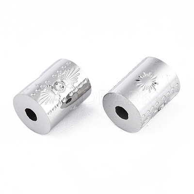316 Surgical Stainless Steel Beads STAS-N097-072P-1