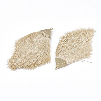 Polyester Tassel Big Pendant Decorations FIND-T042-07-1