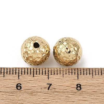 Textured 304 Stainless Steel Beads STAS-I358-10G-03-1