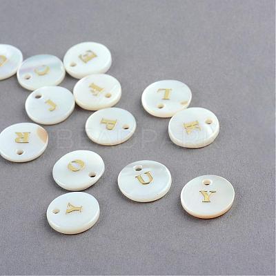 Freshwater Shell Pendants SSHEL-S249-1