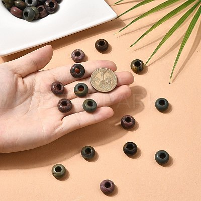 Natural Polychrome Jasper/Picasso Stone/Picasso Jasper Beads G-K216-01G-1