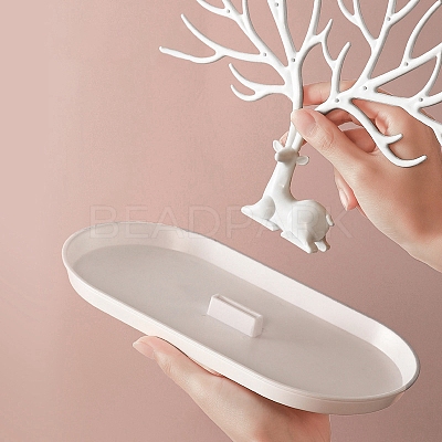 Plastic Earring Display Stands TREE-PW0001-10A-1