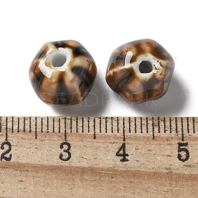 Vintage Porcelain Pumpkin Beads PORC-L080-H09-1