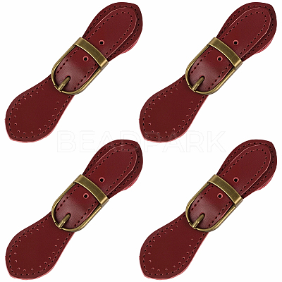 Leather Toggle Buckle AJEW-CL0003-73A-1