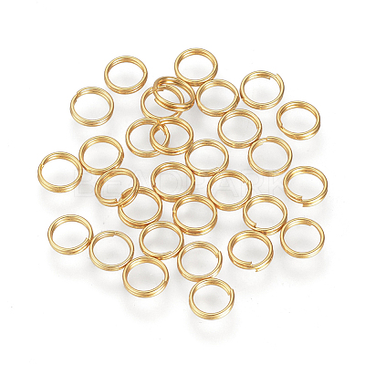 304 Stainless Steel Split Rings LS-X-STAS-Q186-01-6mm-G-1