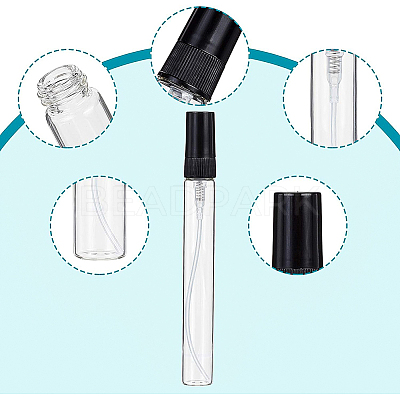 Mini Refillable Glass Spray Bottles MRMJ-BC0002-12A-1