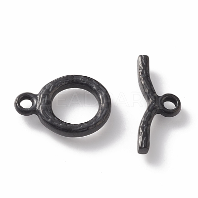 304 Stainless Steel Toggle Clasps Ion Plating(IP) STAS-K209-06B-1