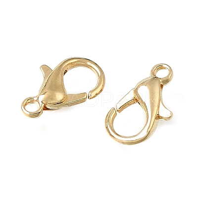 Brass Lobster Claw Clasps KK-CBA1A60-16G-1