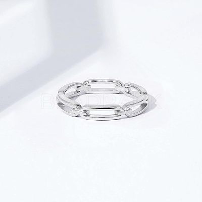 Simple Style 925 Sterling Silver Finger Rings FS-WG80334-03-1