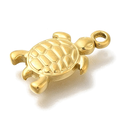 Ocean Theme 304 Stainless Steel Pendants STAS-Z092-06G-02-1
