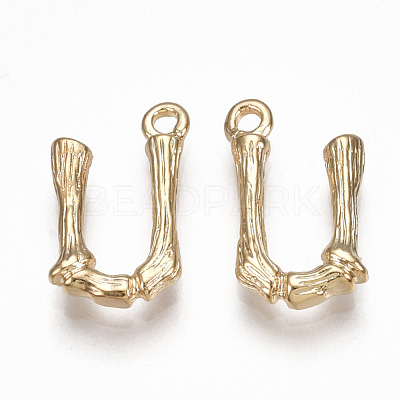 Brass Pendants KK-S348-331U-1