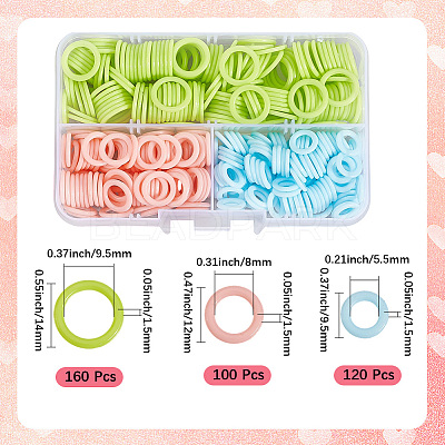 Plastic Round Rings FIND-CP0003-12A-1