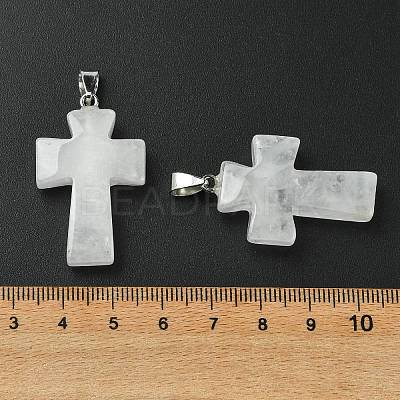 Natural Quartz Crystal Pendants GG-K002-11R-1