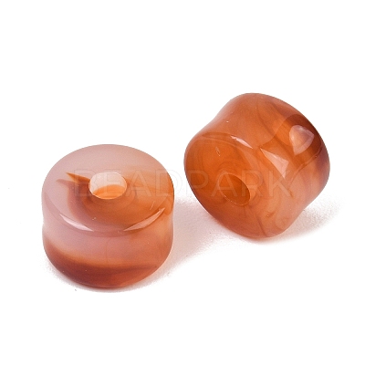 Opaque Acrylic Imitation Gemstone Beads AC-CBA3EFE-02M-1