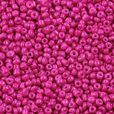 Baking Paint Glass Seed Beads SEED-US0003-2mm-K24-1