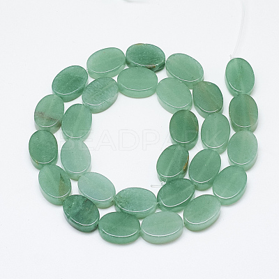 Natural Green Aventurine Beads Strands G-T122-04L-1