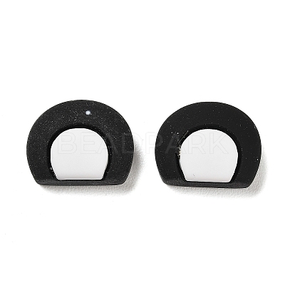 Cute Opaque Resin Cabochons RESI-E052-03A-1