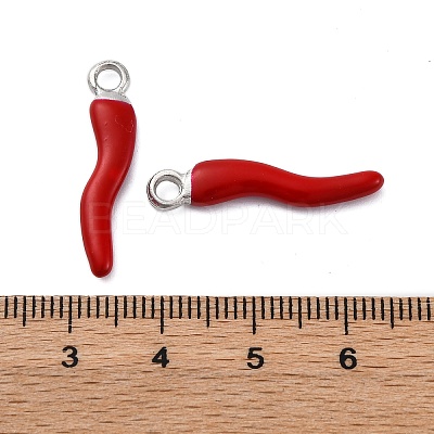 Handmade Alloy Enamel Pendants FIND-G087-01B-02-1