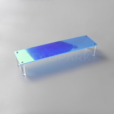 Laser Acrylic Jewelry Display Riser Stands ODIS-WH0086-163-1
